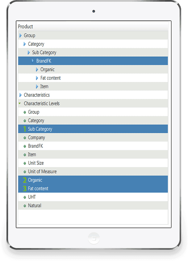 Tablet showing NetBench program